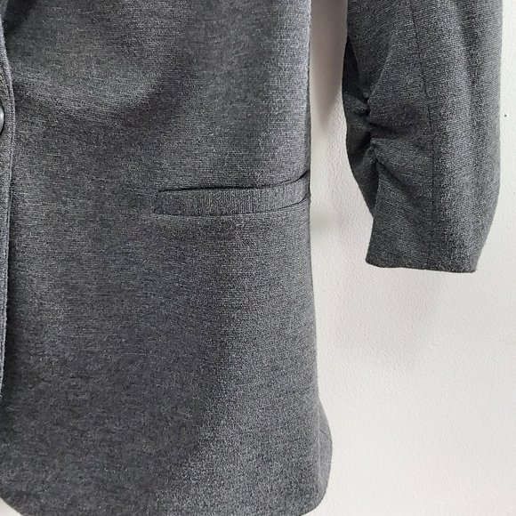 RICKI'S 3/4 Sleeve Gray Blazer for Women - Picture 4 of 6